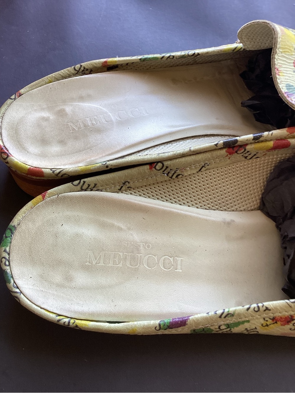 Vintage Sesto Meucci flat slides mules slippers - Picture 9 of 9